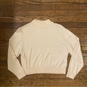 Cropped Zara Mockneck Sweater